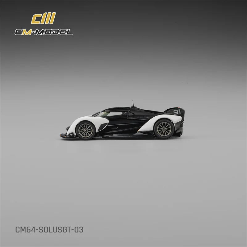 CM MODEL 1:64 Souls GT black white Die-Cast Car Model Miniature Gifts