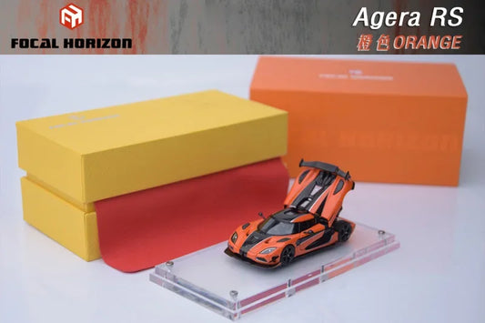 Focal Horizon FH 1:64  Agera RS Orange limit999 Die-Cast Car Model Collection Miniature