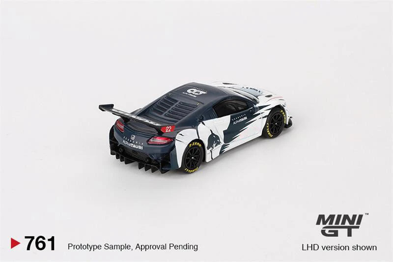 MINI GT 1:64 NSX GT3 EVO AlphaTauri Yuki Tsunoda  2023 Diecast Model Car