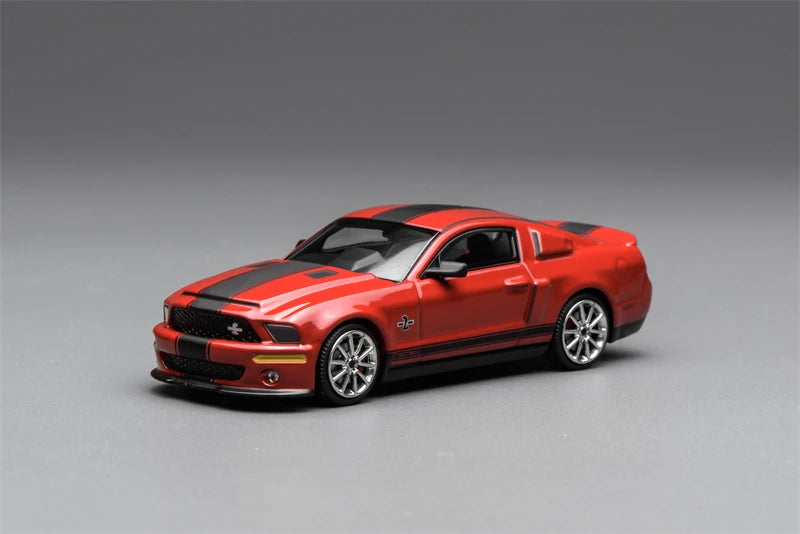 GreenLight × Motorhelix 1:64 GT500 Mustang Shelby Die-Cast Car Model Miniature Gifts