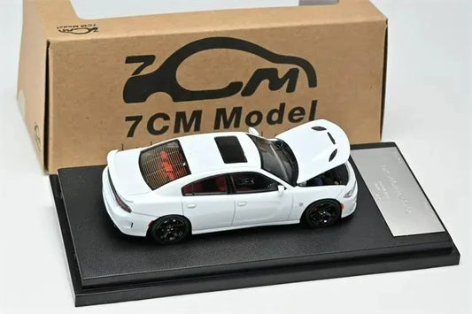 7CM Model 1:64 Charger SRT Hellcat 2023 Die-Cast Car Models Gifts