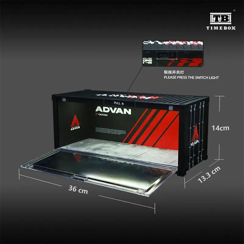Time Box 1:64 ADVAN Container Diorama