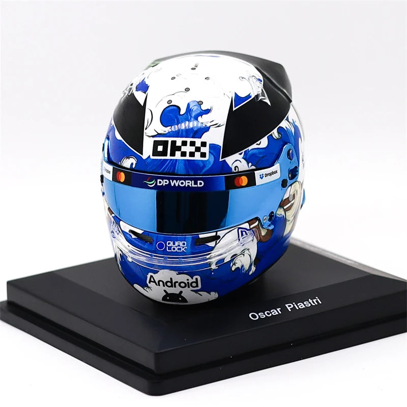 Spark 1:5 Oscar Piastri Japanese GP 2025 helmet Model Miniature Gifts