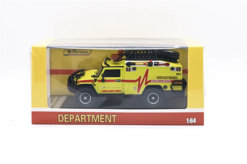 MK Miniatures 1:64 Hummer H2 Ambulance APA xpo 2025 Diecast Model Car