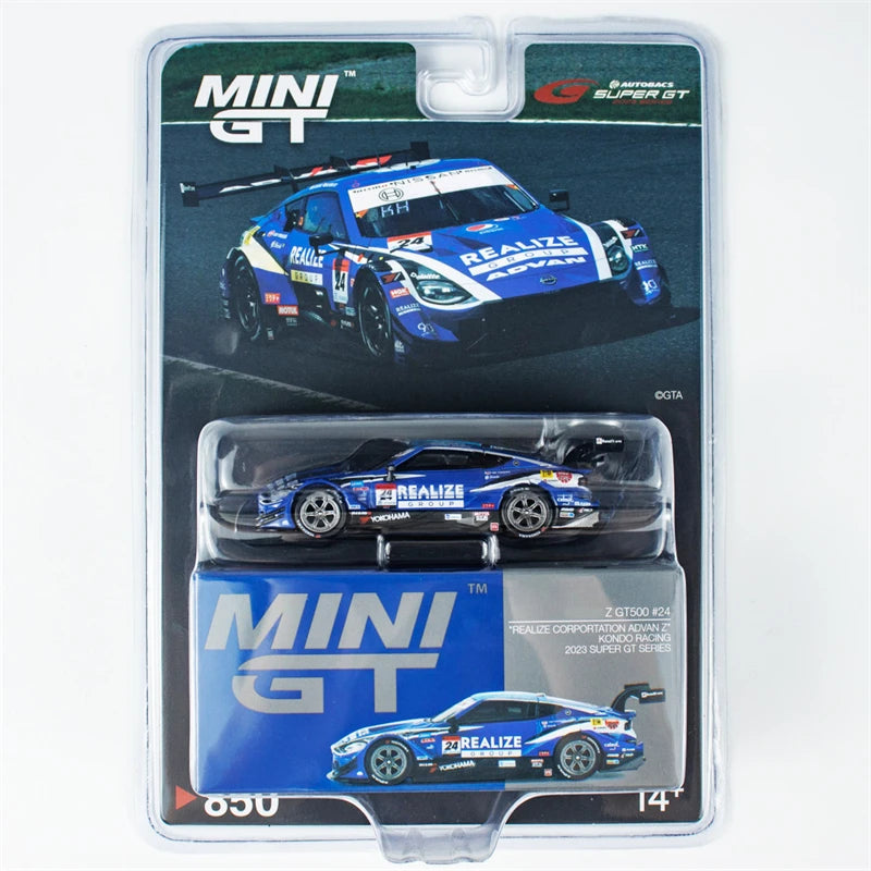 MINI GT 1:64 NSX-GT Type S GT500 SUPER GT SERIES GTR GT3 EVO Diecast Model Car