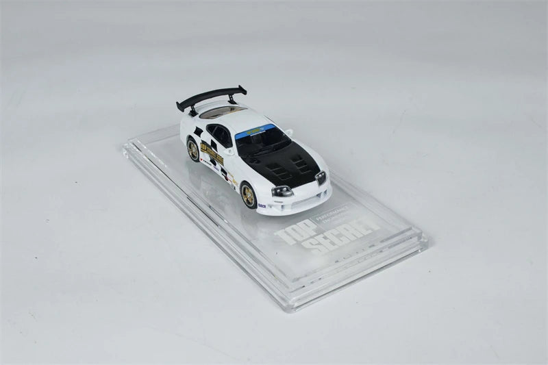 BMC 1:64 Supra X Top Secret (JZA80) 2025 HEC White Diecast Model Car