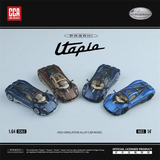 ModernDream x CCA 1:64 Pagani Utopia Diecast Model Car