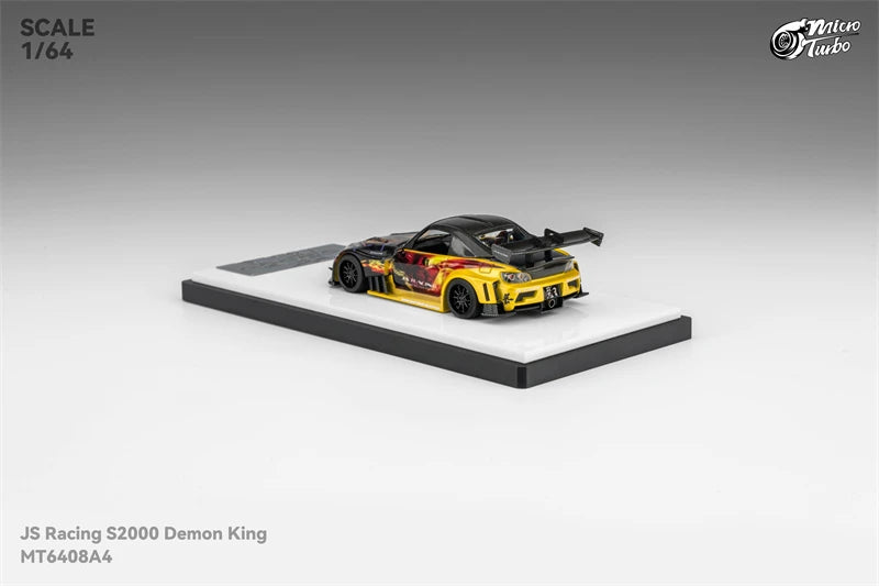 MT MicroTurbo 1:64 J'S Racing S2000 AP1 Demon King APAXPO 2025 Diecast Model Car