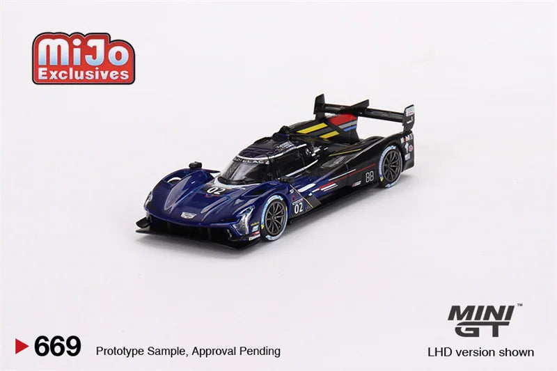 MINI GT 1:64 M Hybrid V8 GTP / V-Series R / Acura ARX-06 GTP Model Car