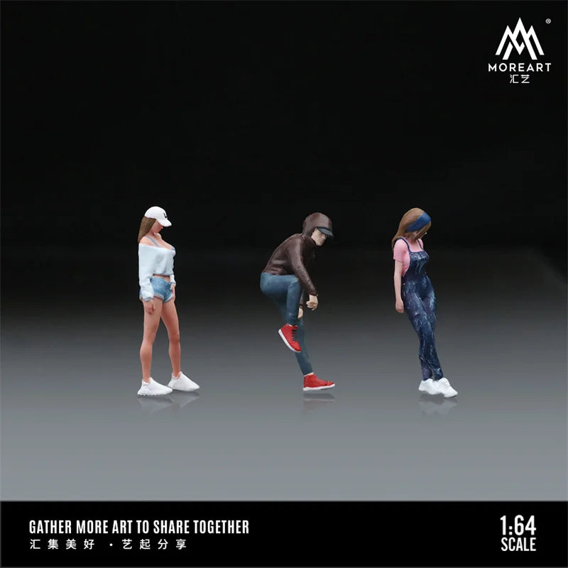 MoreArt 1:64 STREET DOLL SET FOR MEN AND WOMEN Figure set