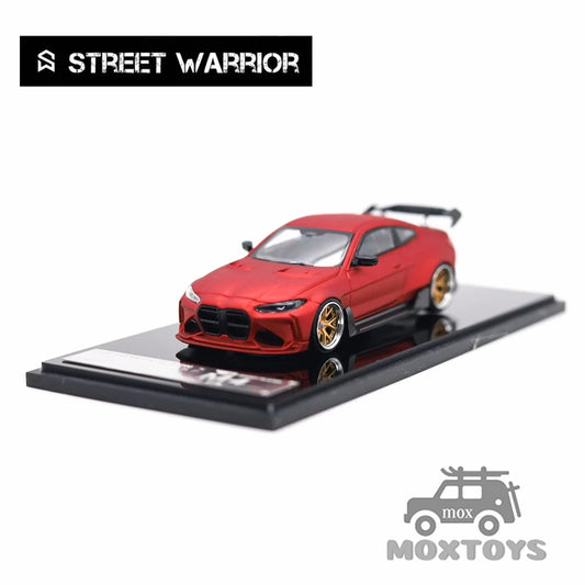 SW 1:64 G82 M4 Matte red Special Edition Limited300 Diecast Model Car