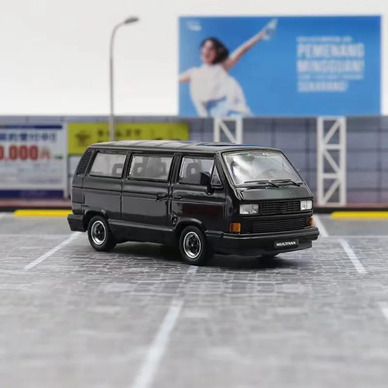 Master 1:64  B32&T3 Multivan Black Diecast Model Car