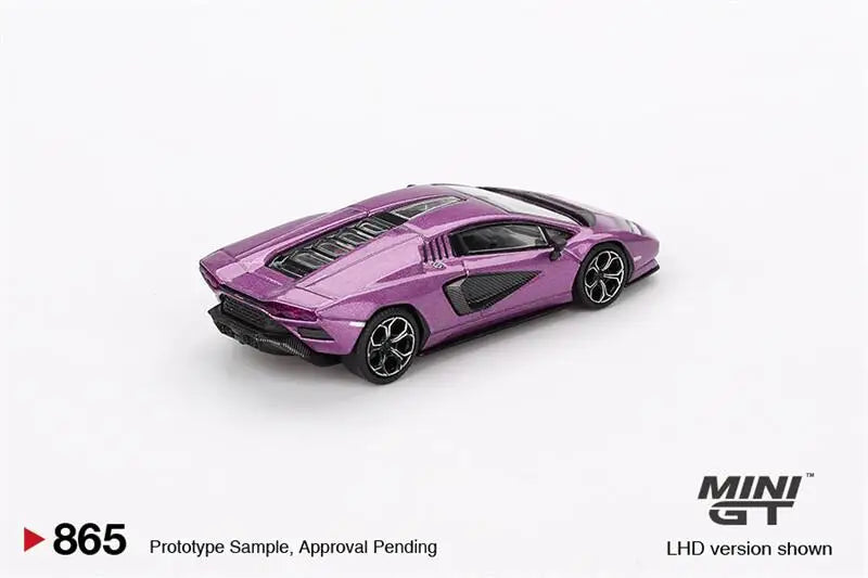 **Pre-Order** MINI GT 1:64 Countach LPI 800-4 Viola 30th Purple LHD Diecast Model Car