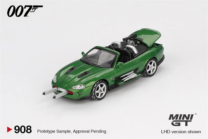 MINI GT 1:64 German Blister Packaging - Die Another Day XKR Die-Cast Car Model Miniature Gifts