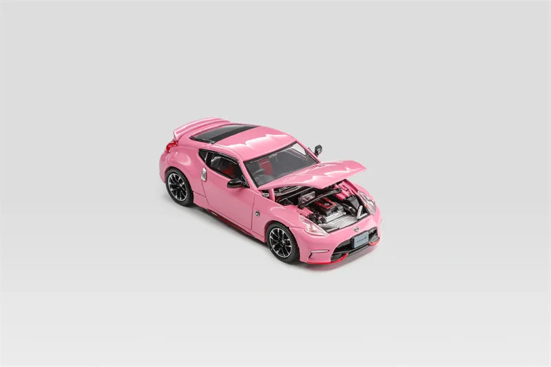 Fuji-Model 1:64 FairladyZ Z34 370z Black / Purple / Pink Diecast Model Car