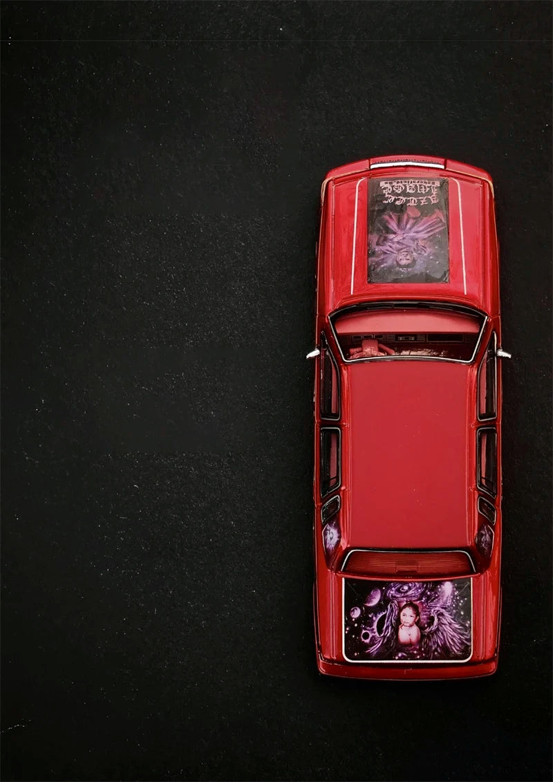 MK Miniatures 1:64 LINCOLN Lowrider Limited388 Diecast Model Car