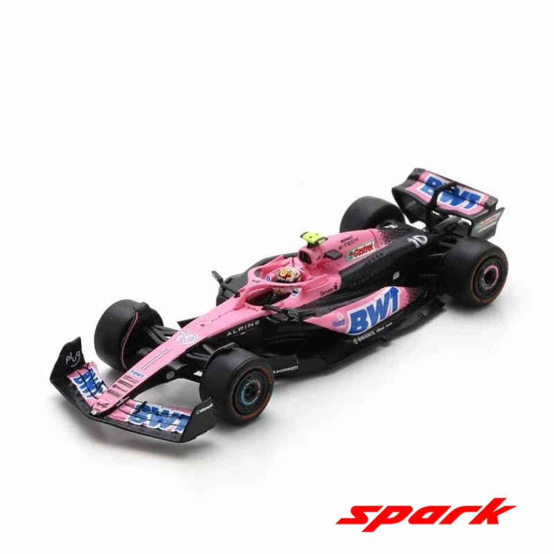 Spark 1:64 2023 BWT Alpine F1 Team A523 Diecast Model Car