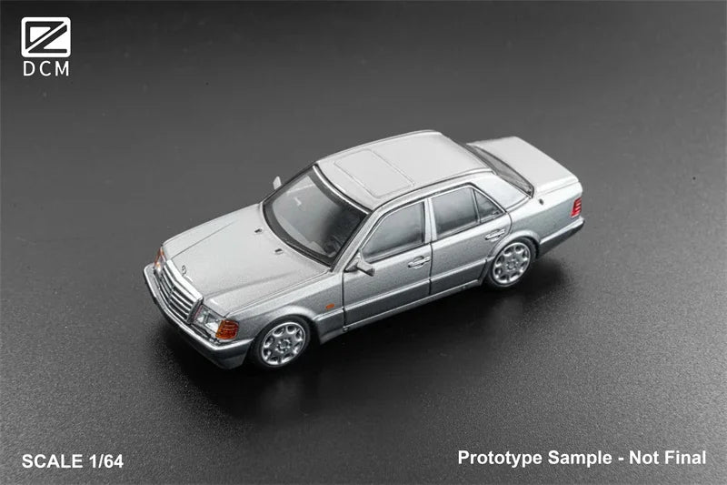 PreSale DCM 1:64 500E Blue / Green / grey silver Collection Miniature Diecast Metal Model Car