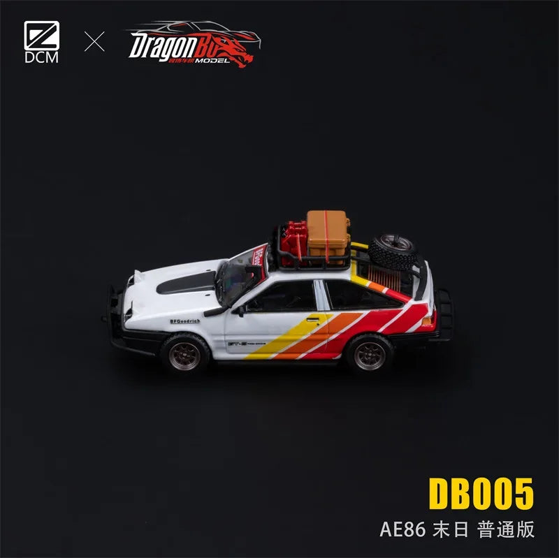 D.BoModel & DCM 1:64 AE86 Limited 999 Diecast Model Car