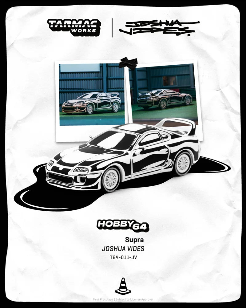 Tarmac Works 1:64 W14 / RWB993 Supra S14 / Carrera RS Die-Cast Car Model Miniature Gifts
