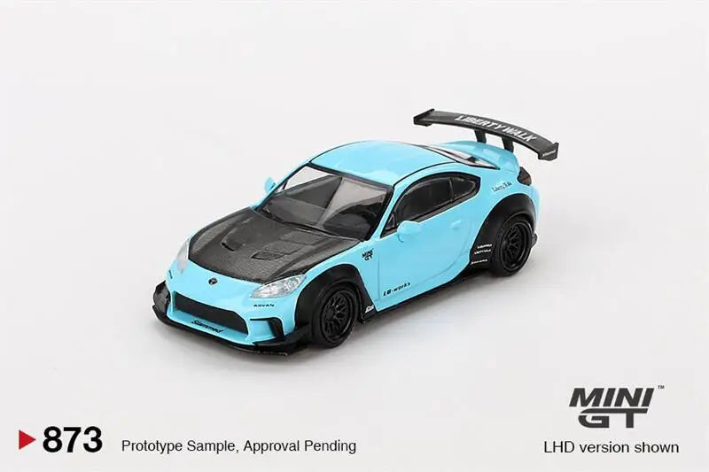 MINI GT 1:64 LBWK LB-WORKS ABARTH 595 35GT-RR KUMA ER34 Countach S15 RX-7 Diecast Model Car