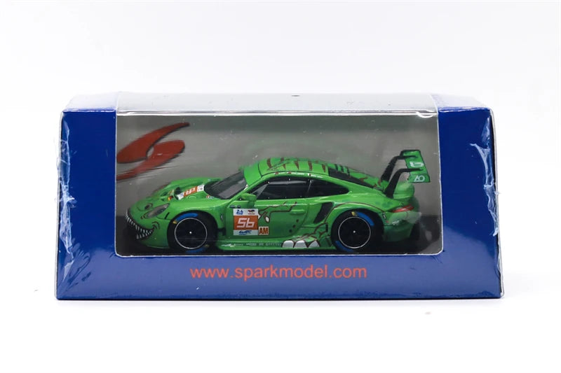 Spark 1:64 RSR 19 NO.56 PROJECT1-AO Le Mans 24H 2023 Die-Cast Car Model Miniature Gifts