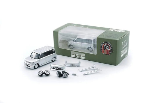 **Pre-Order** BM Creations 1:64 2000 bB Silver (LHD) Diecast Model Car