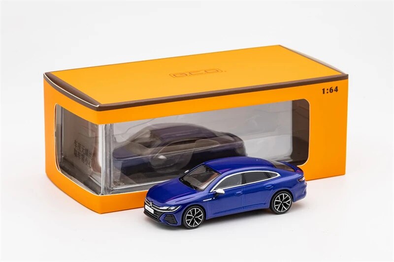 GCD 1:64 CC Arteon R Blue/Green/Yellow/Silver LHD Diecast Model Car