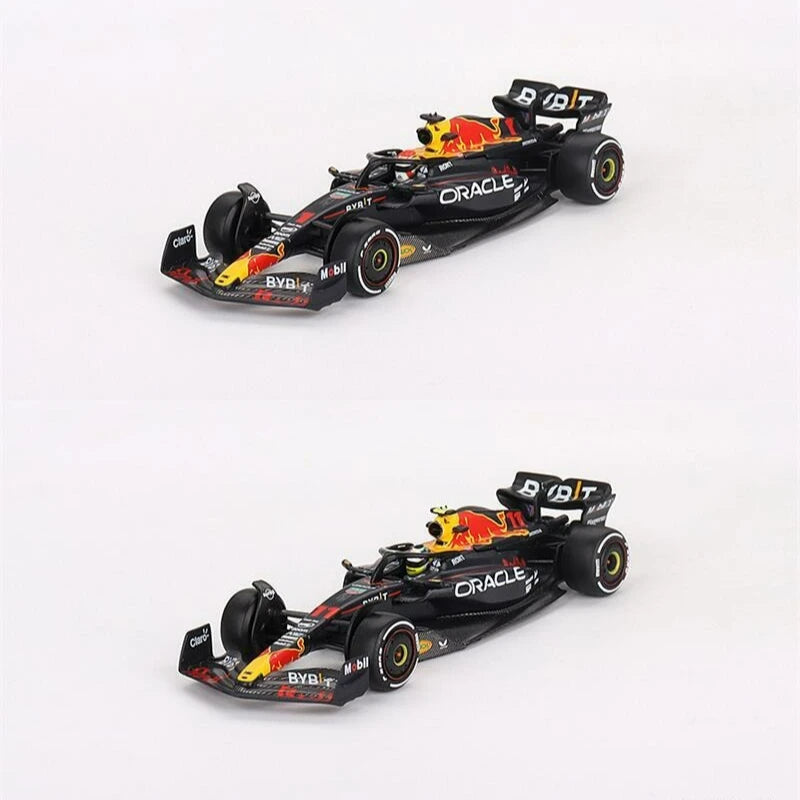 **Pre-Order**  MINI GT 1:64  Oracle RB Racing RB19 #1 Max / #11 Sergio Pérez 2023 F1 Diecast Model Car
