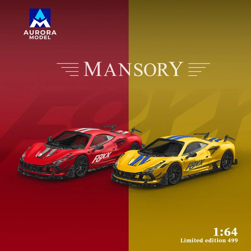 **Pre-Order** AuroraModel AM 1:64 Tributo Mansory F8XX Limited499 Diecast Model Car