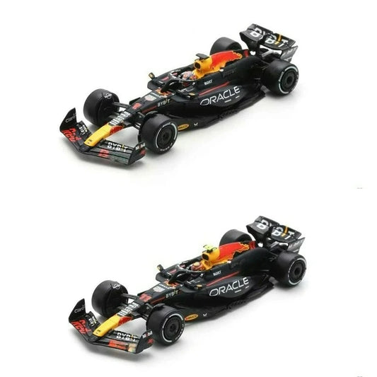 Spark 1:64 Oracle RB Racing RB20 No.1 Max / No.11 Sergio Perez 2024 Diecast Model Car