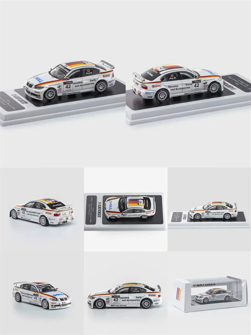 **Pre-Order** Catch-22 1:64 320si WTCC - Guia Race of Macau 2006 #1 / #42 white Diecast Model Car