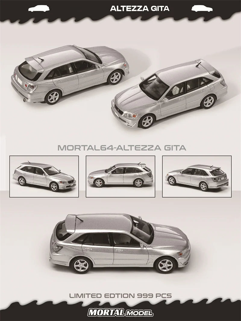 Mortal 1:64 ALTEZZA GITA ELIXIR Die-Cast Car Model Collection Miniature
