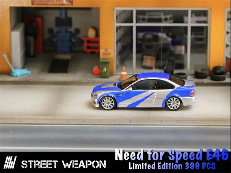 **Pre-Order**  SW 1:64 Need For Speed E46 limited300 Diecast Model Car