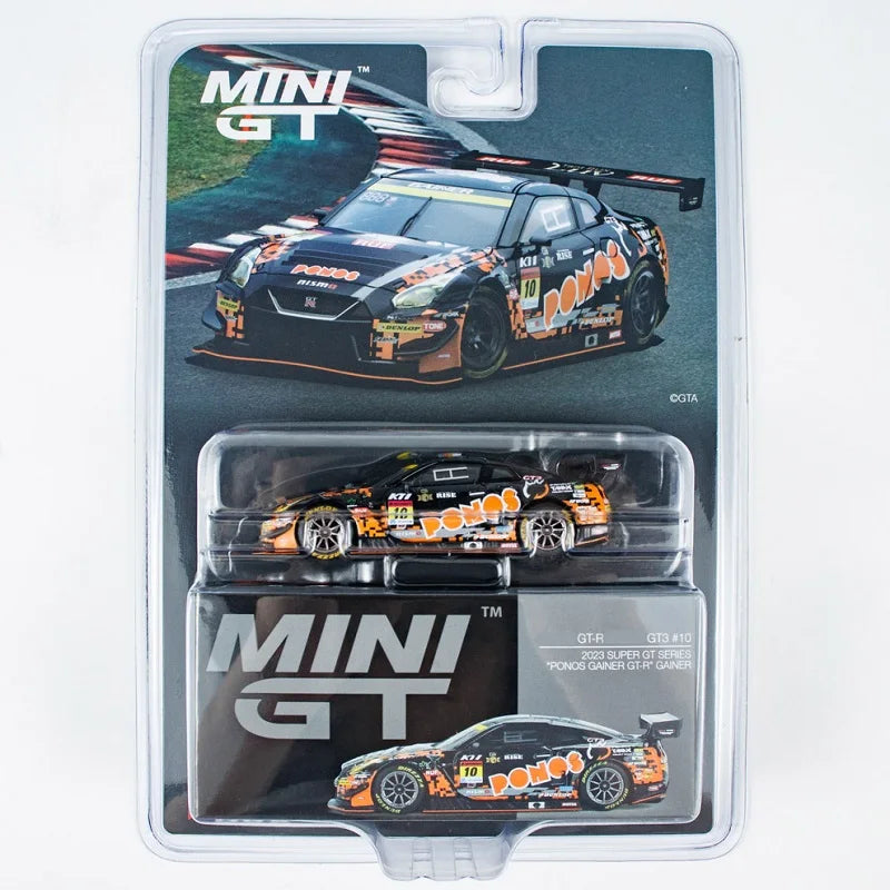 MINI GT 1:64 NSX-GT Type S GT500 SUPER GT SERIES GTR GT3 EVO Diecast Model Car