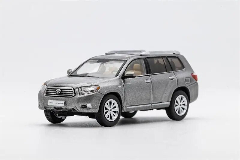 **Pre-Order** GCD 1:64 HighLander Gray / Silver blue LHD limited500 Diecast Model Car