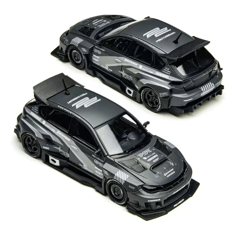 TimeMicro × PSC DESIGN 1:64 Impreza RAIDER Die-Cast Car Model Miniature Gifts