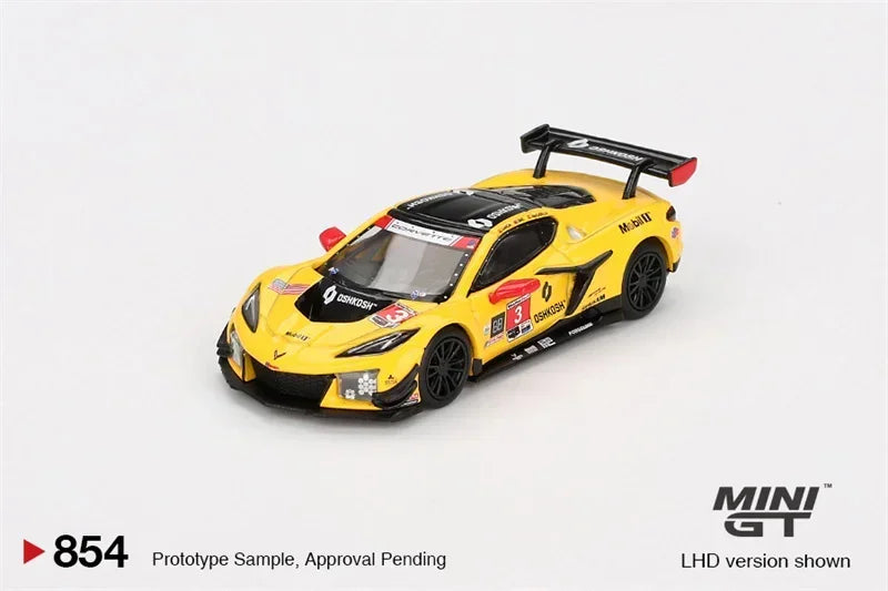 **Pre-Order** MINI GT 1:64 Corvette Z06 GT3.R #3 P.Miller Motorsports 2024 IMSA Daytona 24 Hrs LHD Diecast Model Car