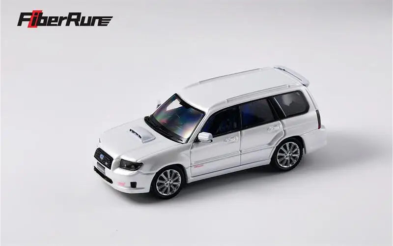 Fiber Run 1:64 Forester Mk2 SG9 Blue / Silver Diecast Model Car