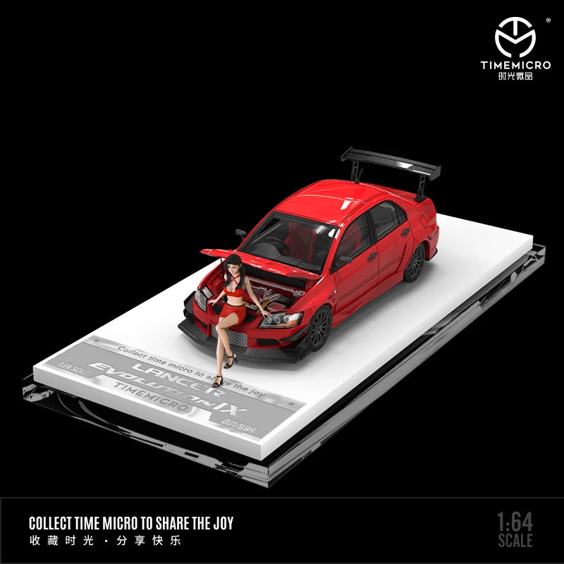 Time Micro 1:64 Lancer Evolution IX Diecast Model Car