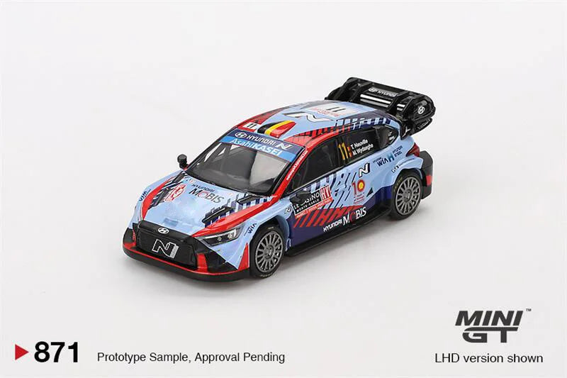 **Pre-Order** MINI GT 1:64 Hyundai i20 N Rally1 Hybrid #11 2024 LHD Diecast Model Car