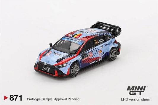 **Pre-Order** MINI GT 1:64 Hyundai i20 N Rally1 Hybrid #11 2024 LHD Diecast Model Car