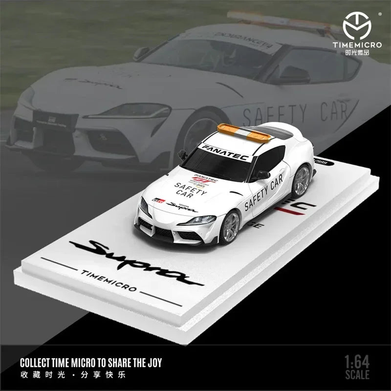 Time Micro 1:64 Supra A90 Safety car Limited999 Diecast Model Car