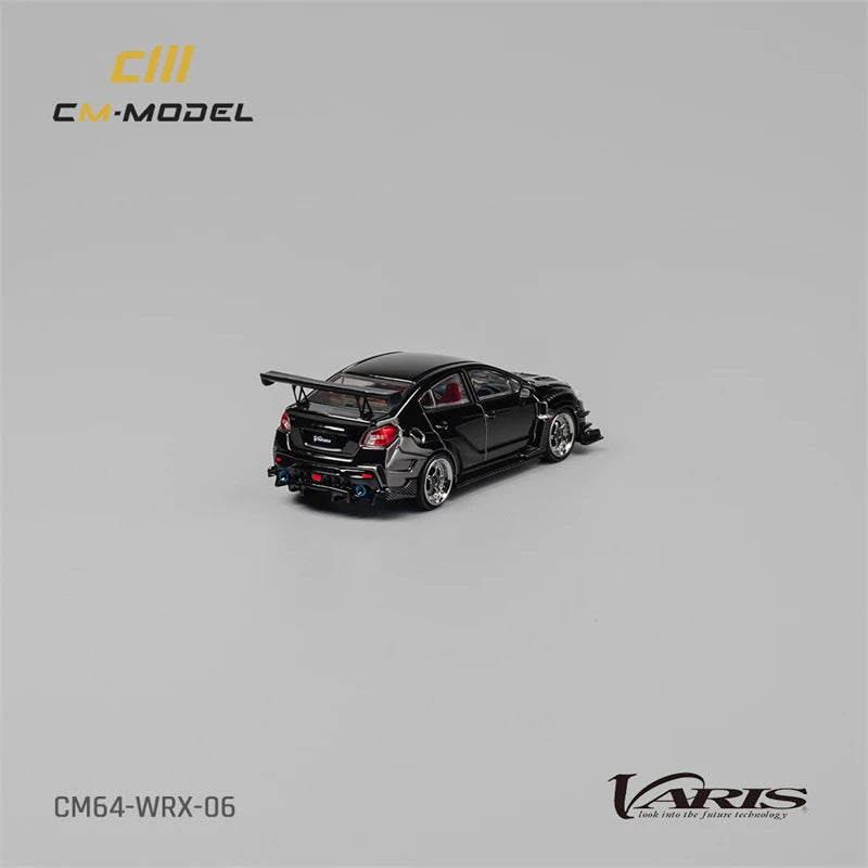 **Pre-Order** CM MODEL 1:64 Varis WideBody 2.0 Chome Black Diecast Model Car