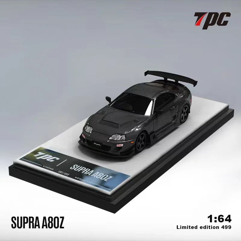 **Pre-order** TPC 1:64 Supra A80 Z full carbon fiber limited499 Diecast Model Car