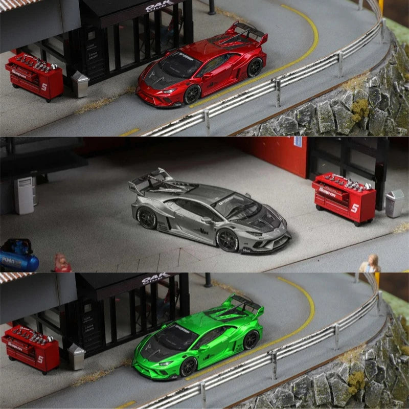 **Pre-Order** The Tuner 1:64 Huracan LP610-4 LB-Silhouette Works GT Diecast Model Car