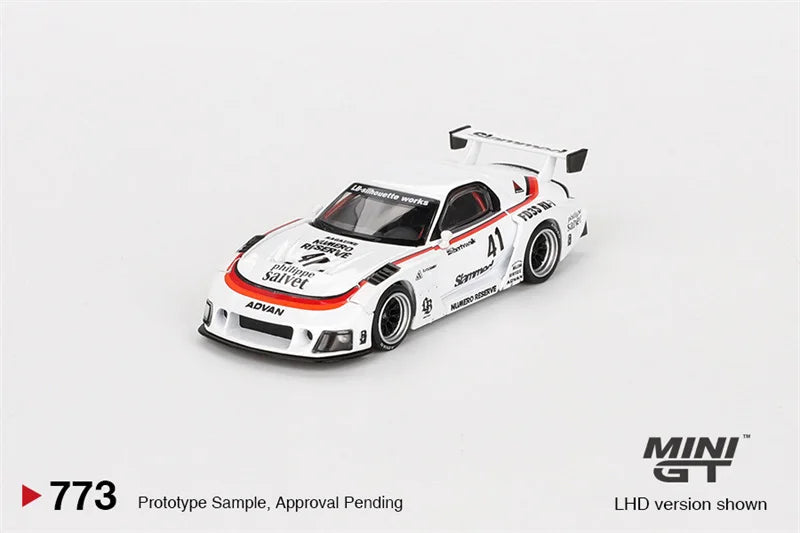 **Pre-Order** MINI GT 1:64 MAZDA RX-7 LB-Super Silhouette #41 Numero Reserve LHD Diecast Model Car