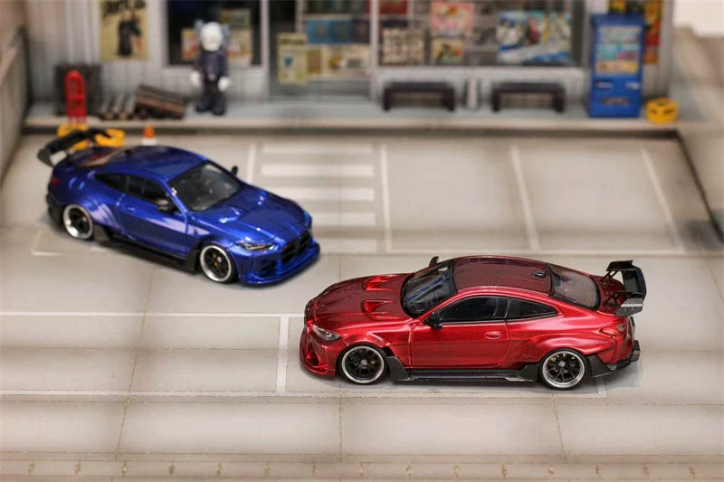 SW 1:64 M4 Carbon Die-Cast Car Model Miniature Gifts