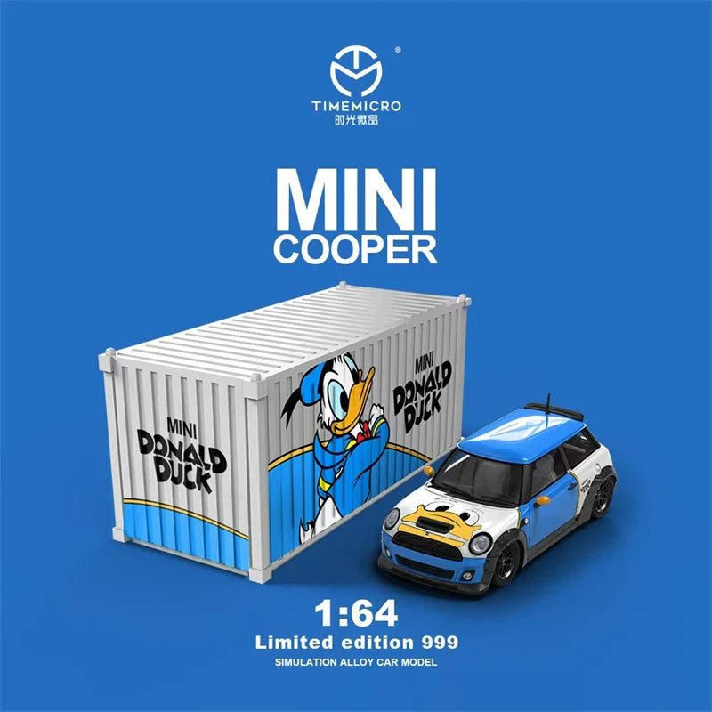 Time Micro 1:64 MINI COOPER Duck Limited999 Diecast Model Car