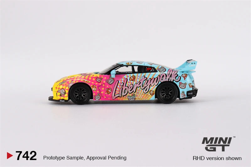 **Pre-Order** MINI GT 1:64 LB-Silhouette WORKS GT 35GT-RR Ver.1 LBWK KUMA RHD Diecast Model Car